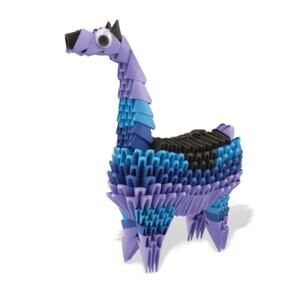 Creagami Origami 3D Paper Sculpture Craft Kit Llama 346 Pcs Brand New in Box